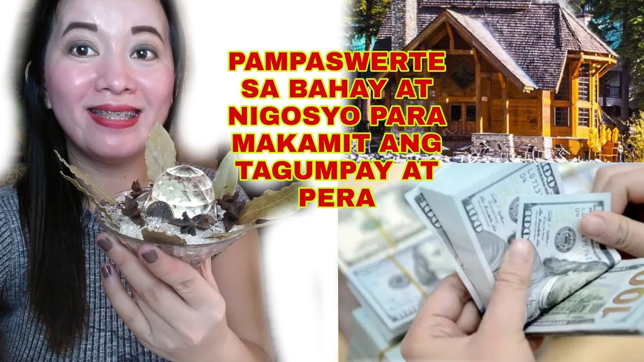 PAMPASWERTE SA BAHAY AT NIGOSYO PARA MAKAMIT ANG PERA AT TAGUMPAY-Apple Paguio7