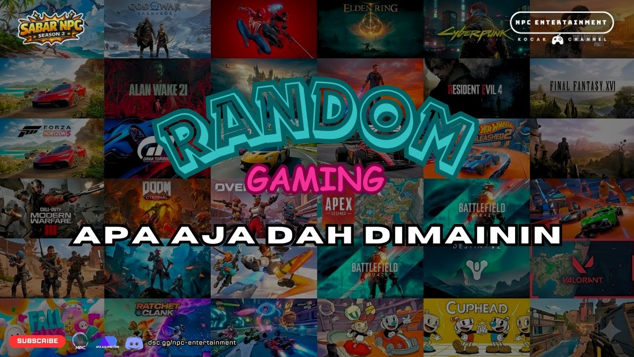 Gasss Apa Ajalah‼️- SABAR S2: Gaming Random