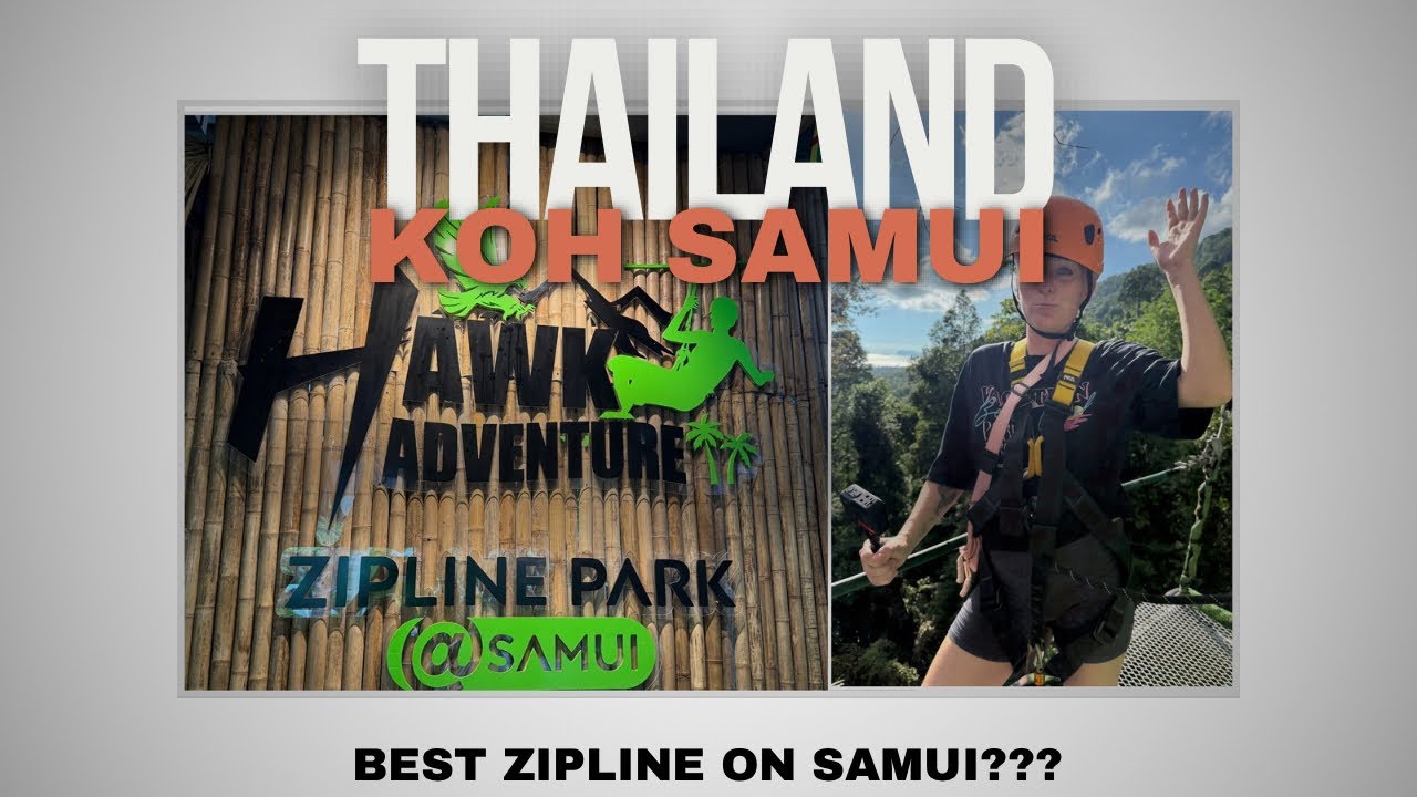 Hawk Adventure Samui – The Ultimate Zipline Experience in Koh Samui