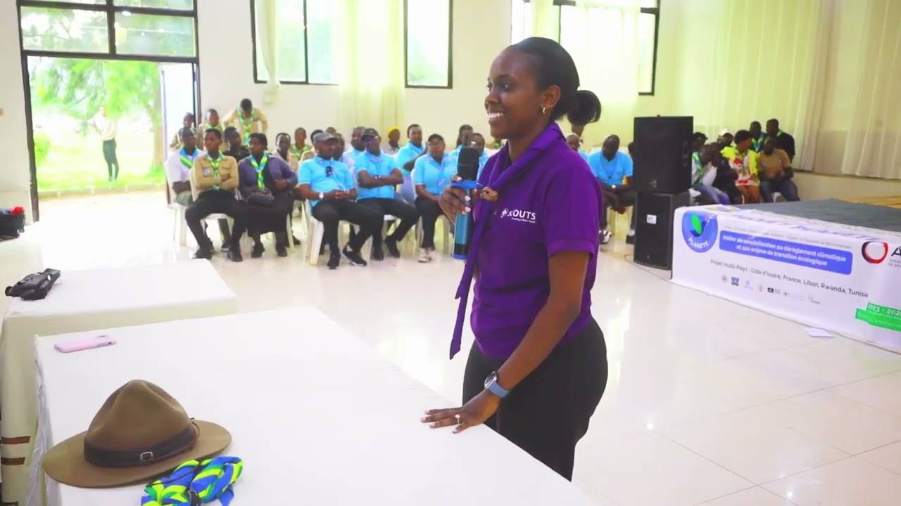 Ijambo ry'Umuyobozi ku rwego rwa Africa. #Rwanda_Scouts #ScoutWeek2026