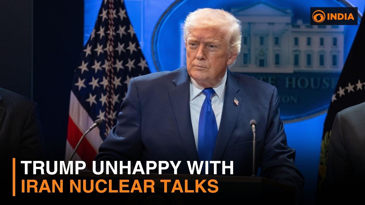 Trump unhappy with Iran nuclear talks & more latest updates | DD India Live