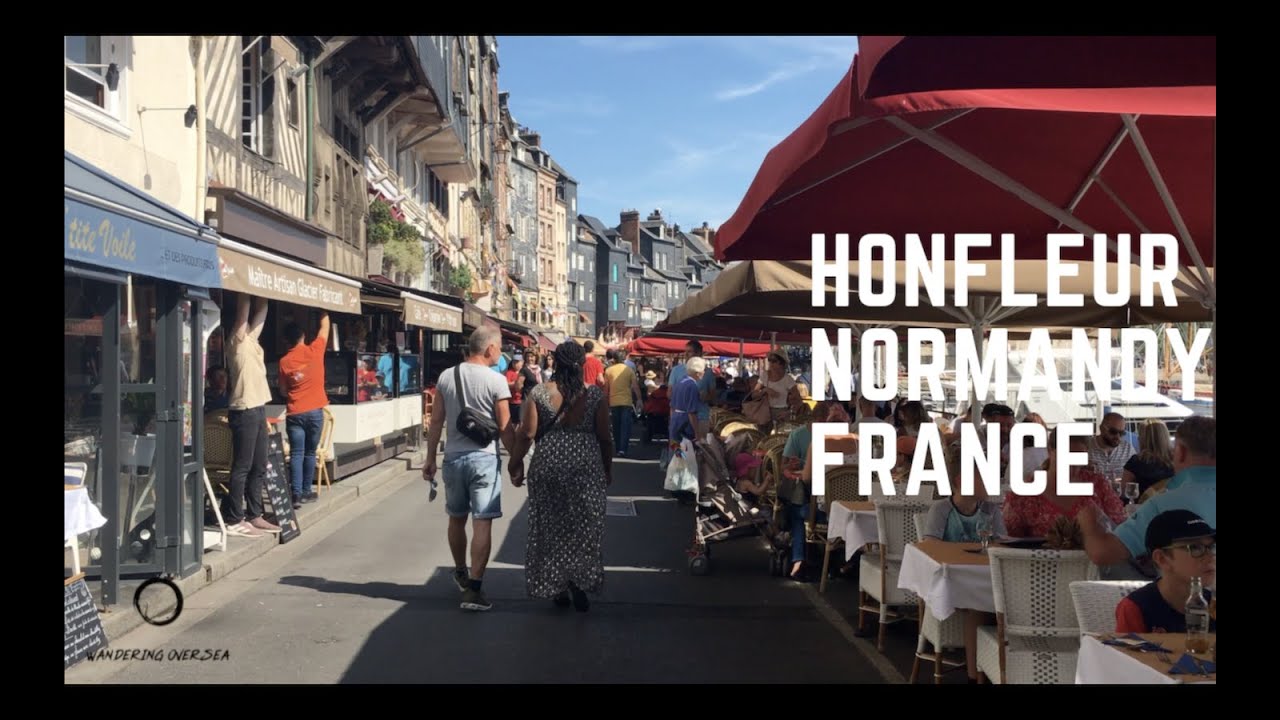Walking Tour in Honfleur Normandy France 🇫🇷 4K