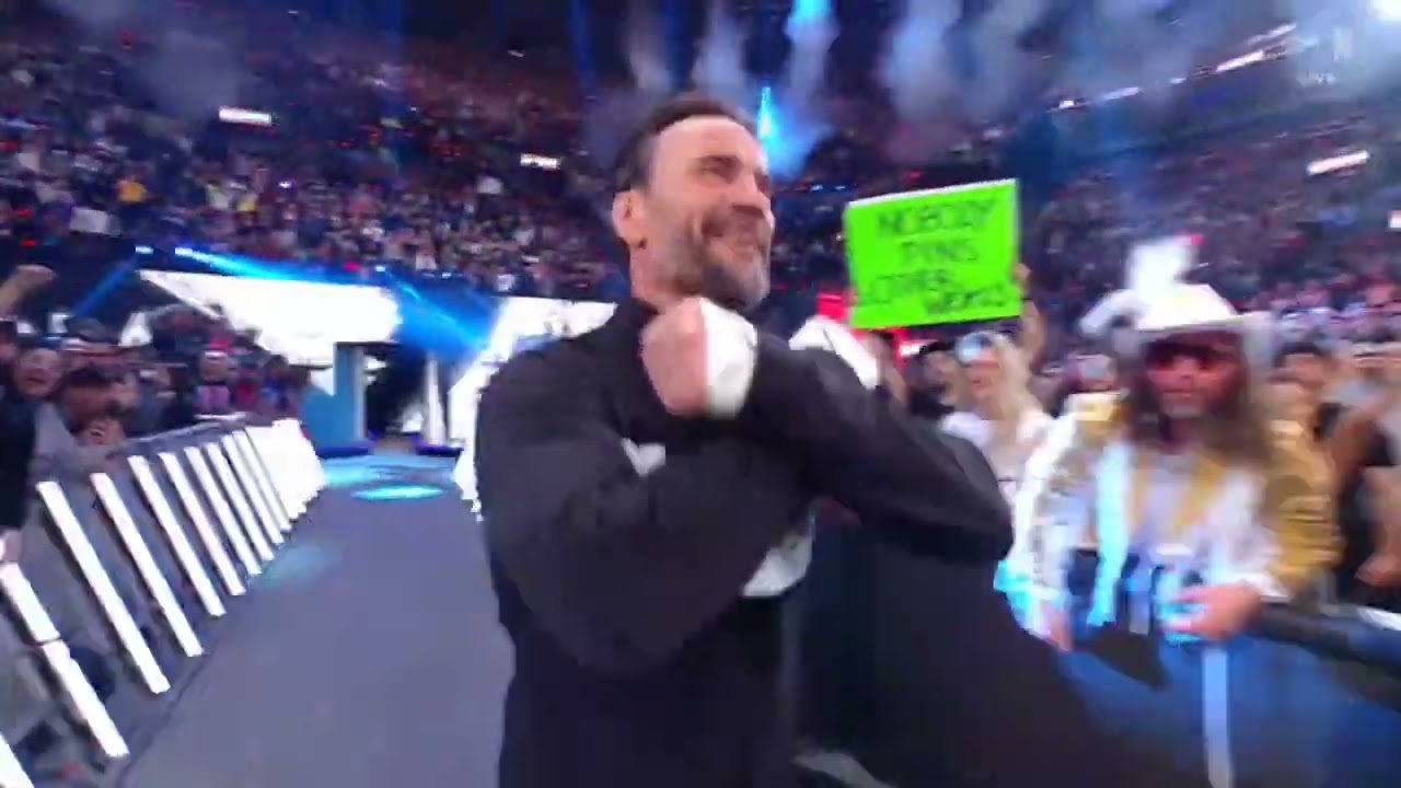 CM Punk Entrance (with Danger at the Door)