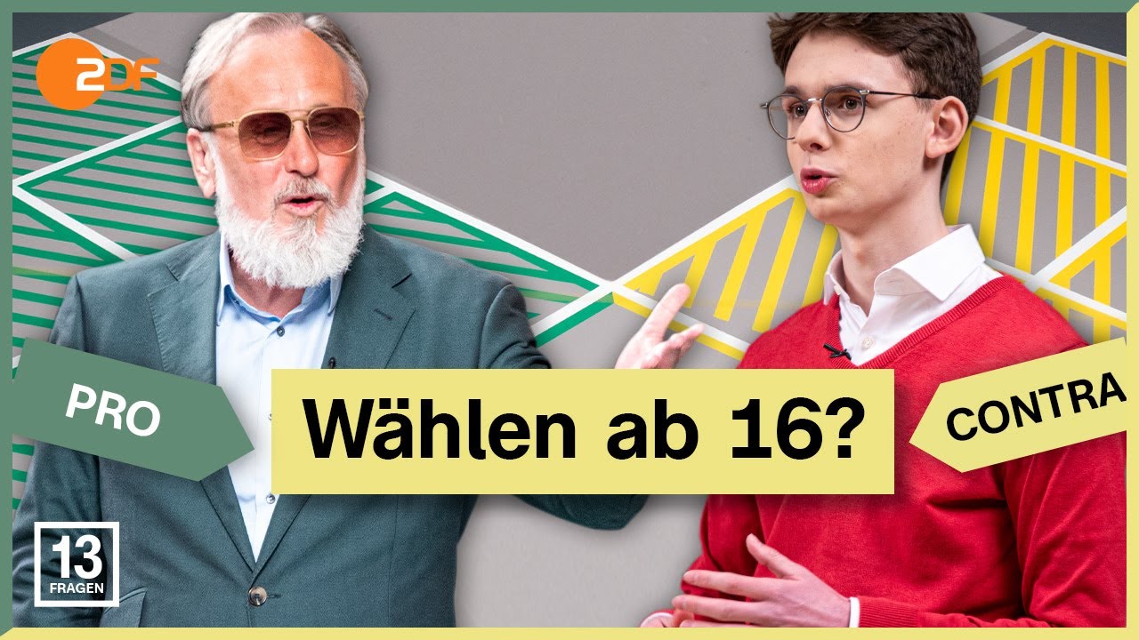 Sollte wählen ab 16 erlaubt sein? I 13 Fragen