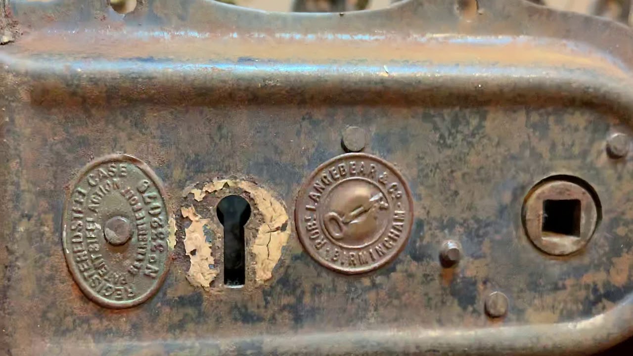 Vintage Rim lock picked