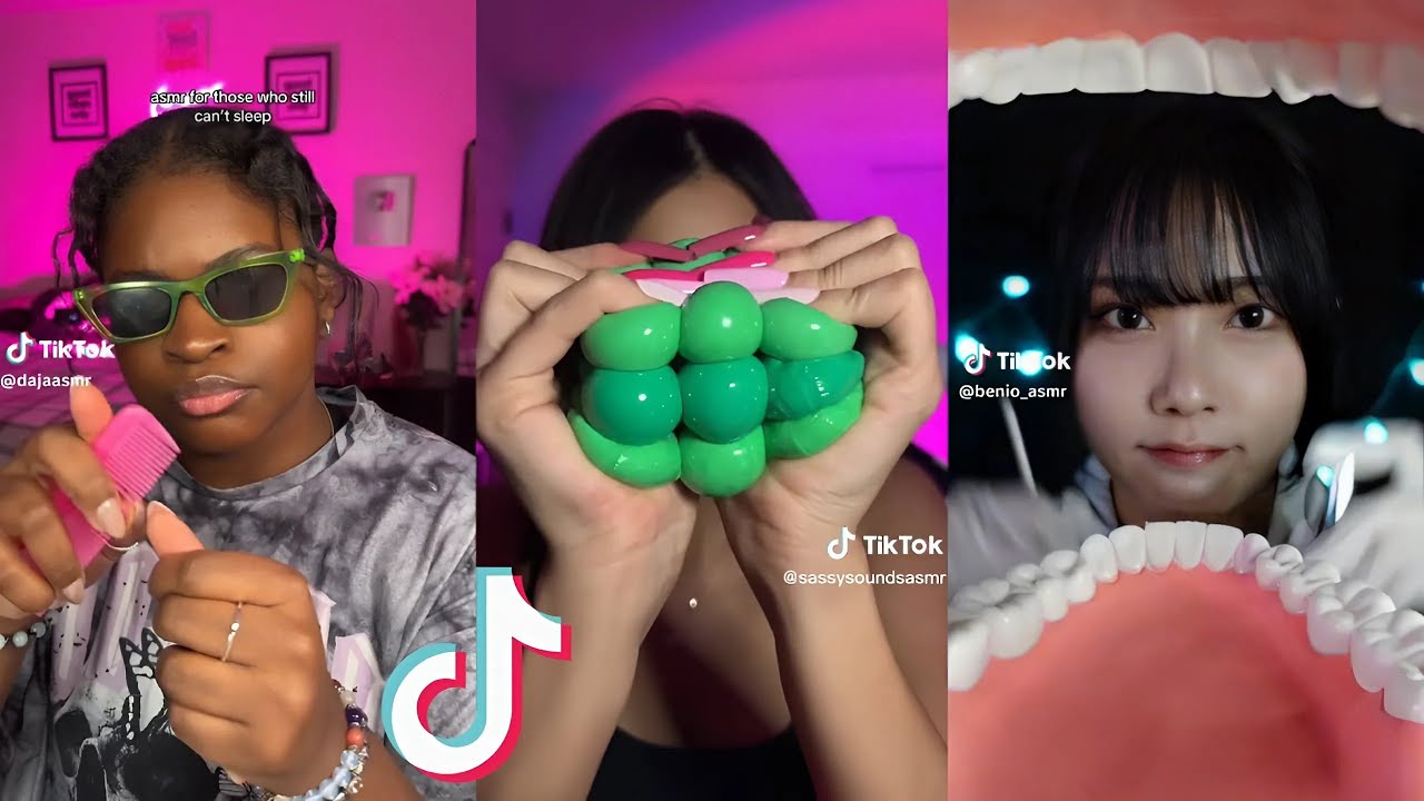 ASMR  | TIKTOK Compilation| Part 14 | ASMR for deep sleep