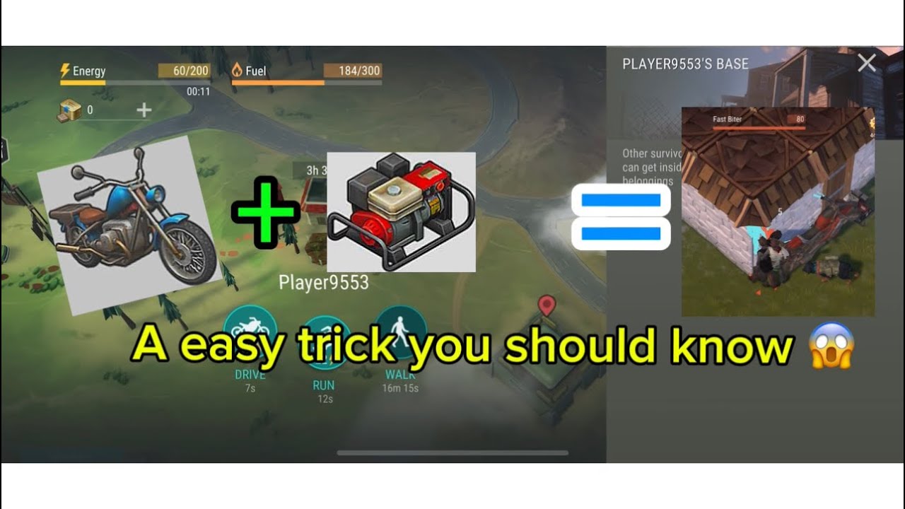 LDOE - A easy trick with Chopper + Generator?? | Revenge raid base Player9553