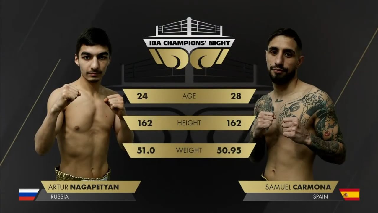 51kg NAGAPETYAN Artur (Russia) vs CARMONA Samuel  (Spain) | IBA Champions’ Night | January 31, 2025