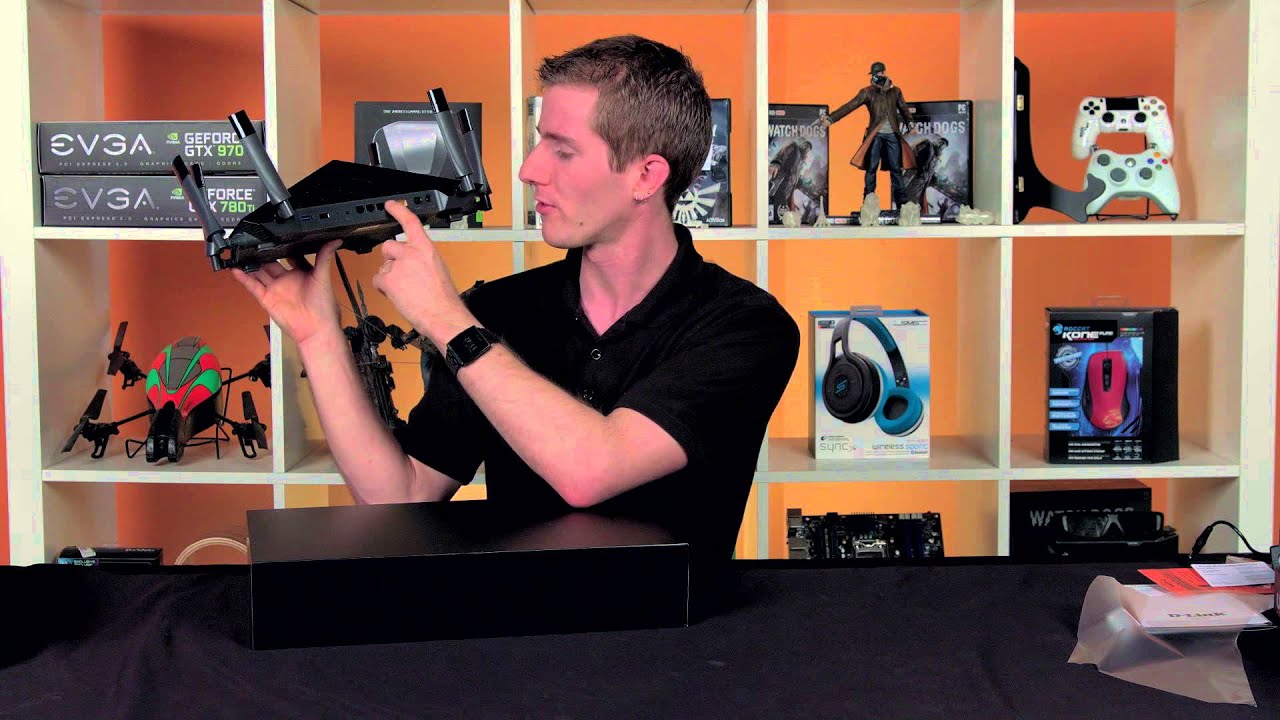 D-Link Tri-Band AC3200 Gigabit AC Wireless Router DIR-890L Unboxing and Overview