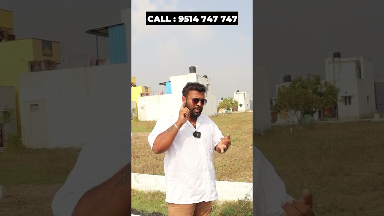 Guduvanchery la Low Price Plot 😱 | Railway Station Near | Best Investment Chennai