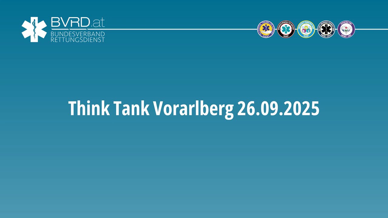 Think Tank Bregenz, 26.9.2025