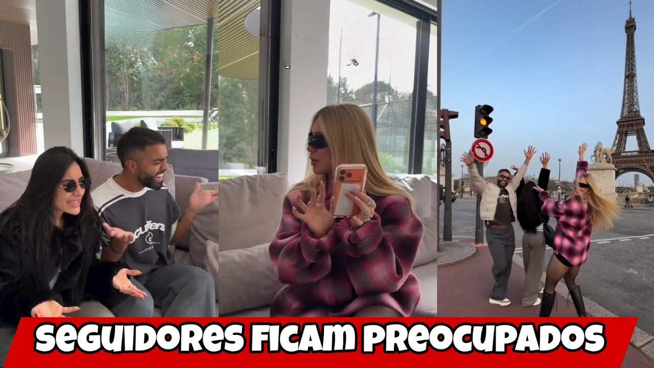 Virginia chegou na França e seguidores ficam preocupados 