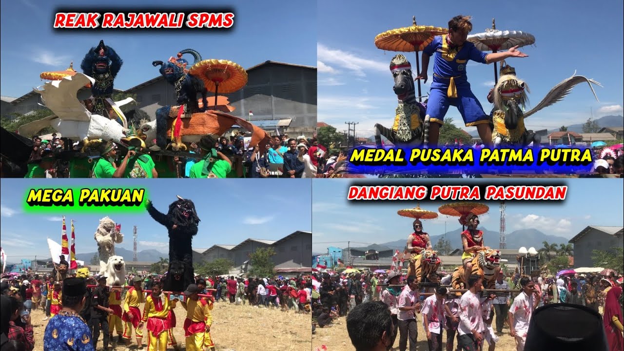 PERTUNJUKKAN FESTIVAL SENI KUDA LUMPING DI CARA KARNAVAL HUT RI KE 78 DESA TEGALLUAR