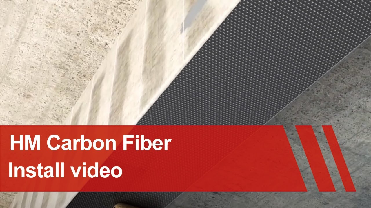 How To Install Carbon Fiber Onto Concrete