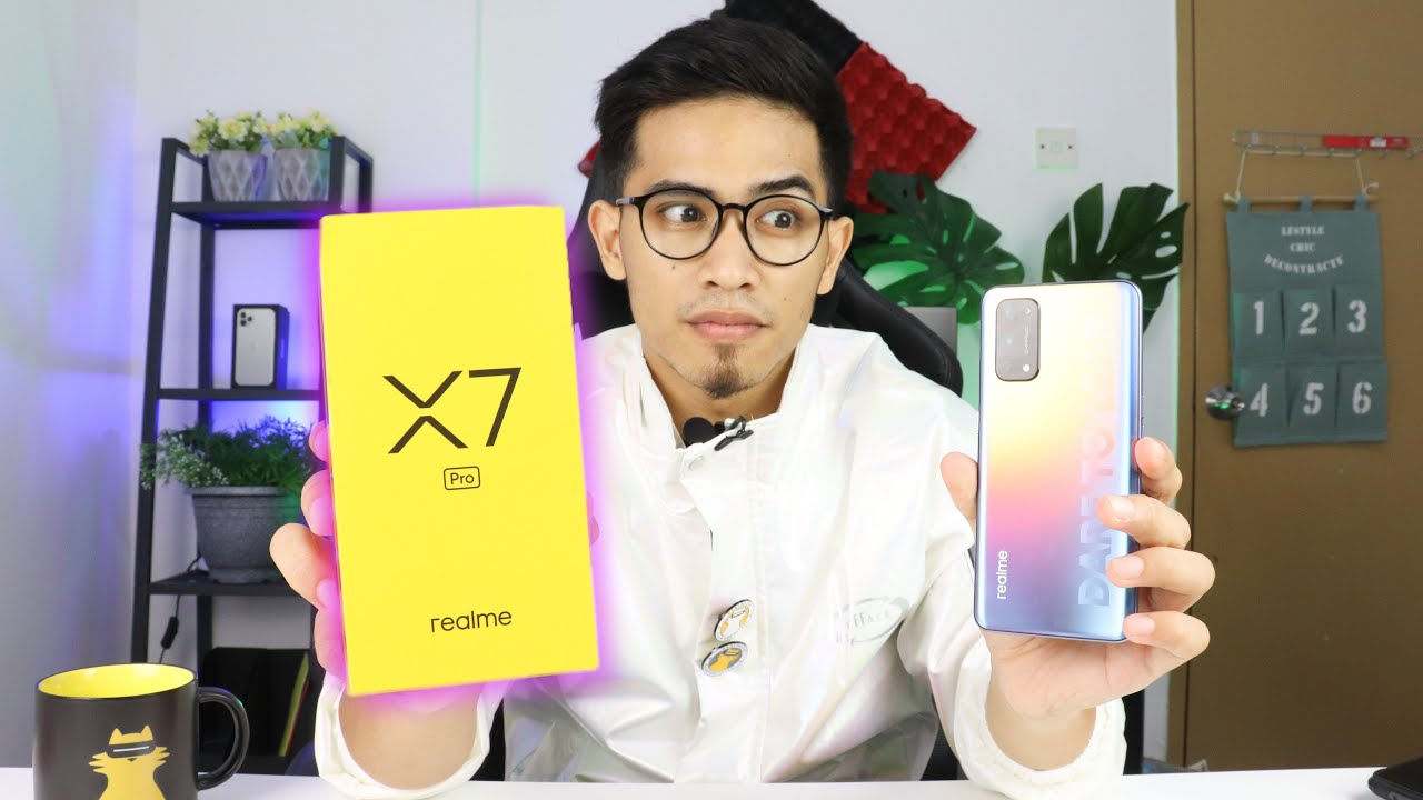 Akhirnya phone ni masuk Malaysia ! Unboxing realme X7 Pro & PUBG Test