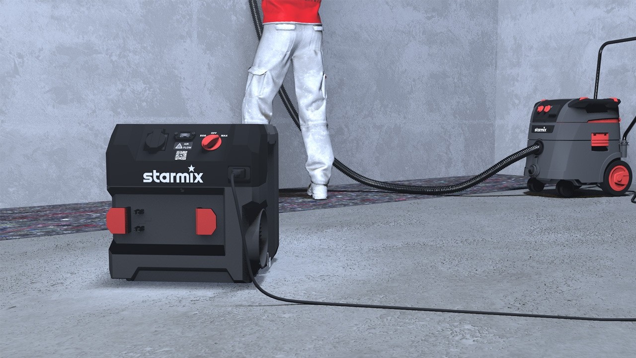 AEROXX, DEPURATORE D’ARIA PER CANTIERI EDILI