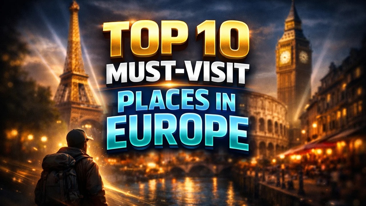 Top 10 Must-Visit Places in Europe for Travel Lovers