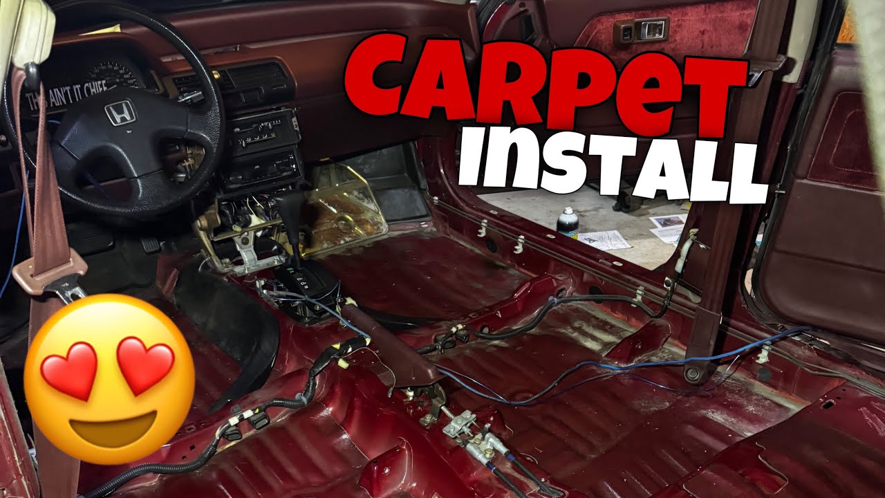 New carpet for my Honda Civic