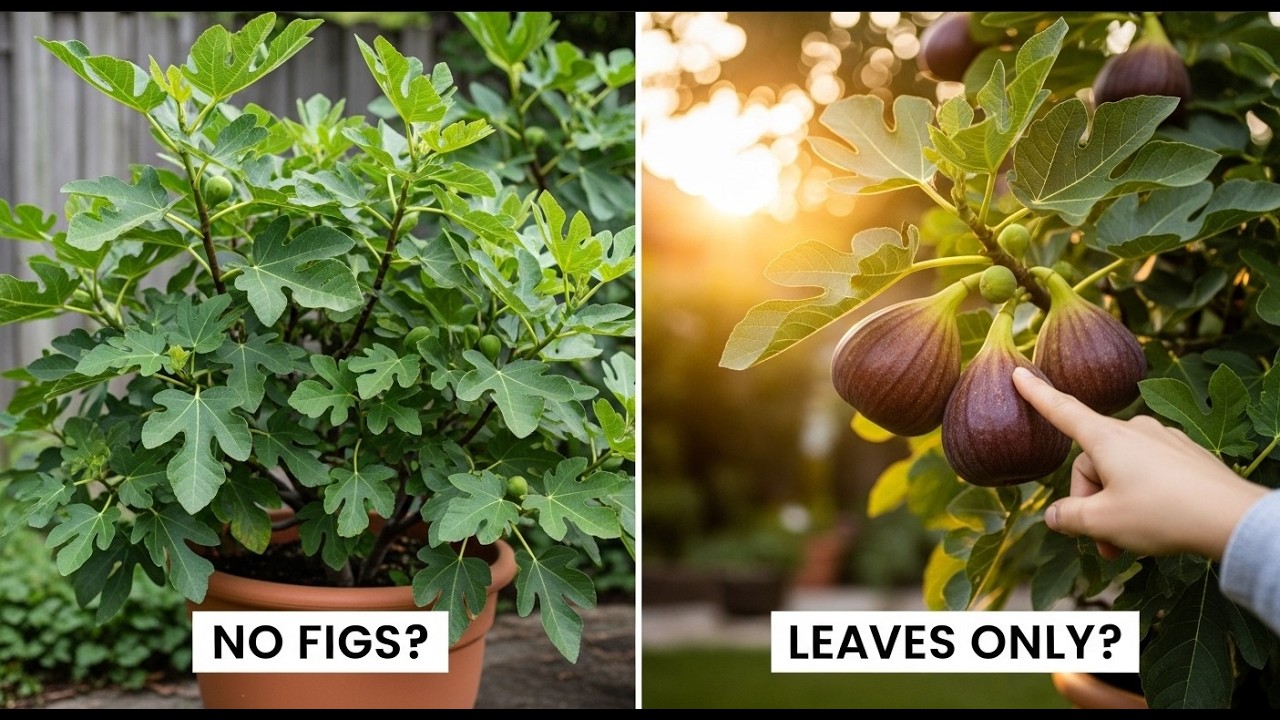 from leaves to fruit how to make potted fig trees produce fruit