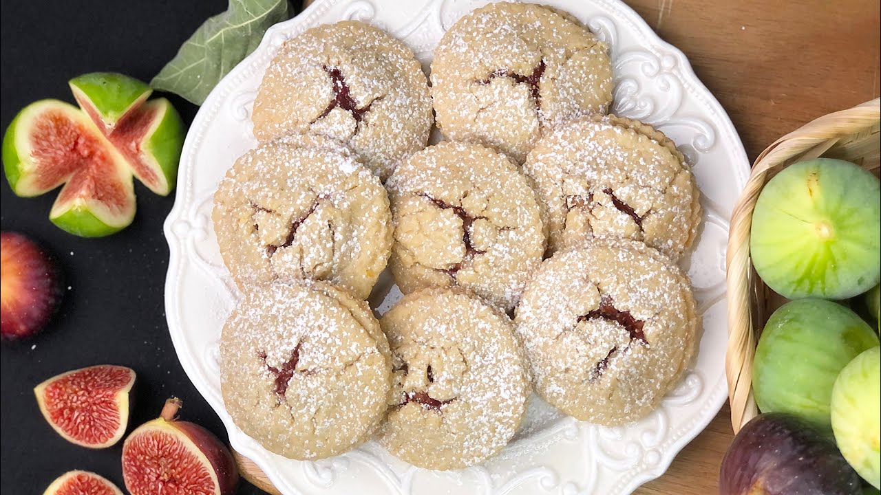 BISCOTTI RUSTICI AI FICHI dal cuore morbido | RICETTA FACILISSIMA!