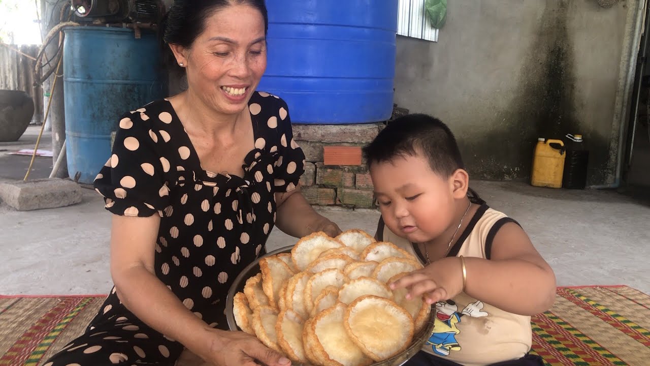 LÀM CÁCH NÀY BÁNH TAI YẾN XỐP DẺO BÊN TRONG , GIÒN NGON BÊN NGOÀI | bếp quê cà mau
