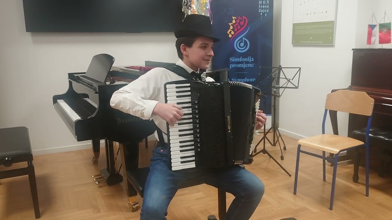 HRVOJE HRLE BAN HARMONIKAŠ GAJNICE - Čardaš Czardas Monti - [Navračić] - [Vittorio Monti]