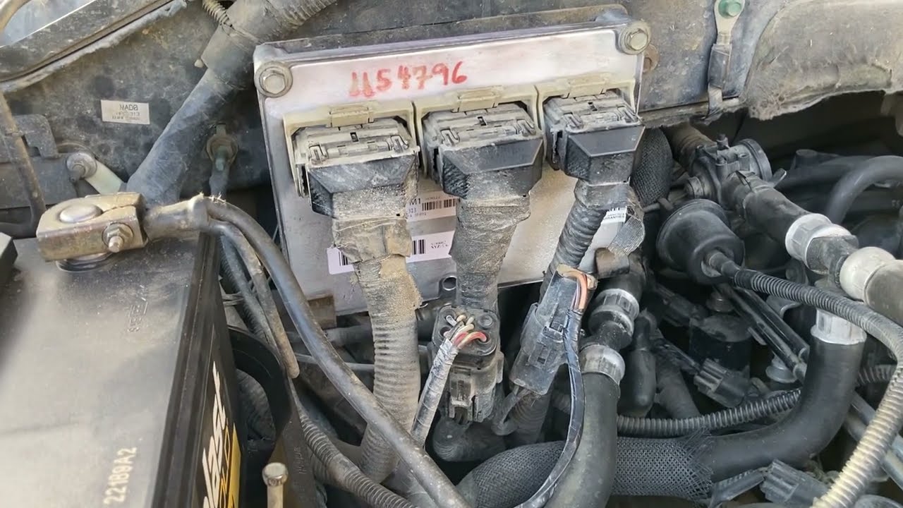 How to Remove and Install new PCM 03 Ford Expedition/F150 5.4 V8