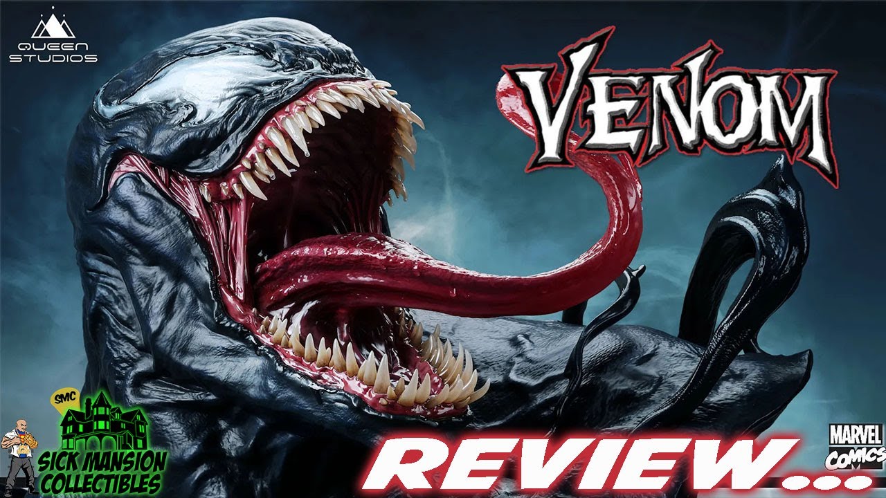 The best venom Bust/Statue ever made! Queen studios life size Venom bust review, EP: (71) Lets Goooo