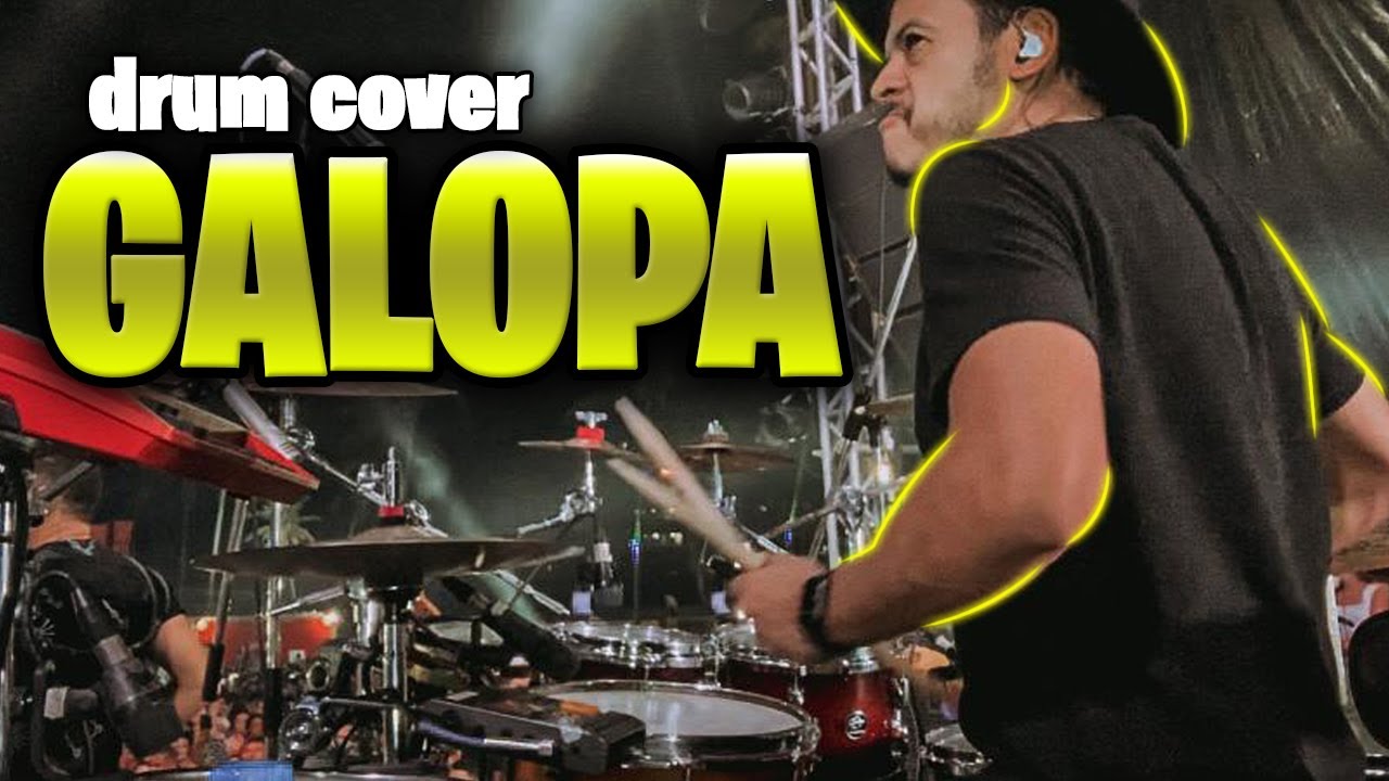 🤪 GALOPA! | DRUM COVER | ESTILOSO BATERA