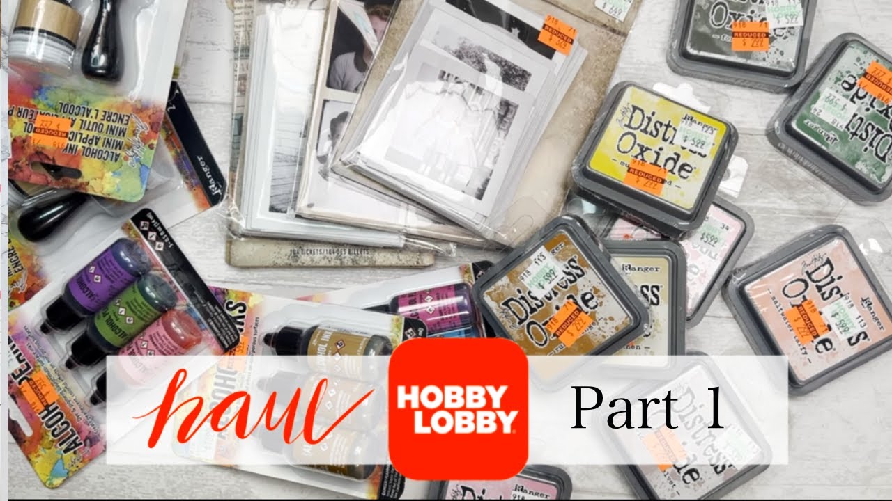 🛍️ HAUL :: HOBBY LOBBY - Tim Holtz (Part 1)