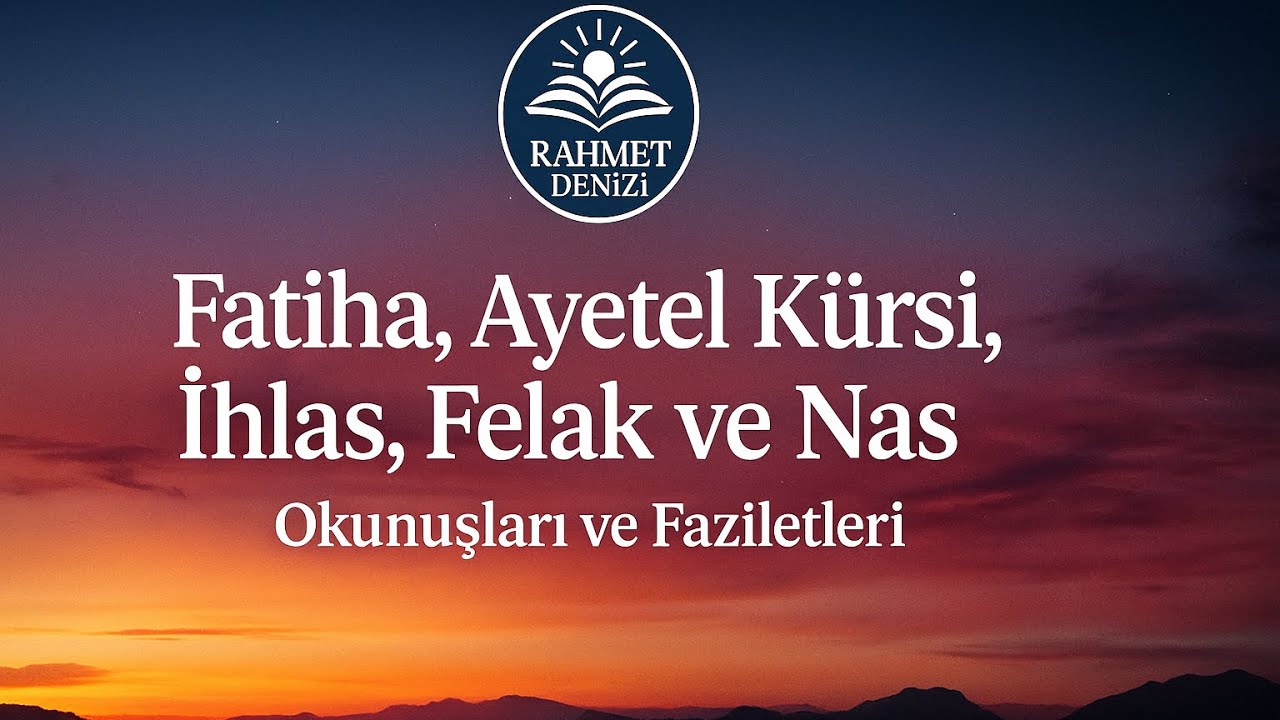 7’şerli Koruyucu Dualar 🌙 Fâtiha – Âyetel Kürsî – İhlâs – Felak – Nas | Hacet – Bereket – Şifa #dua 