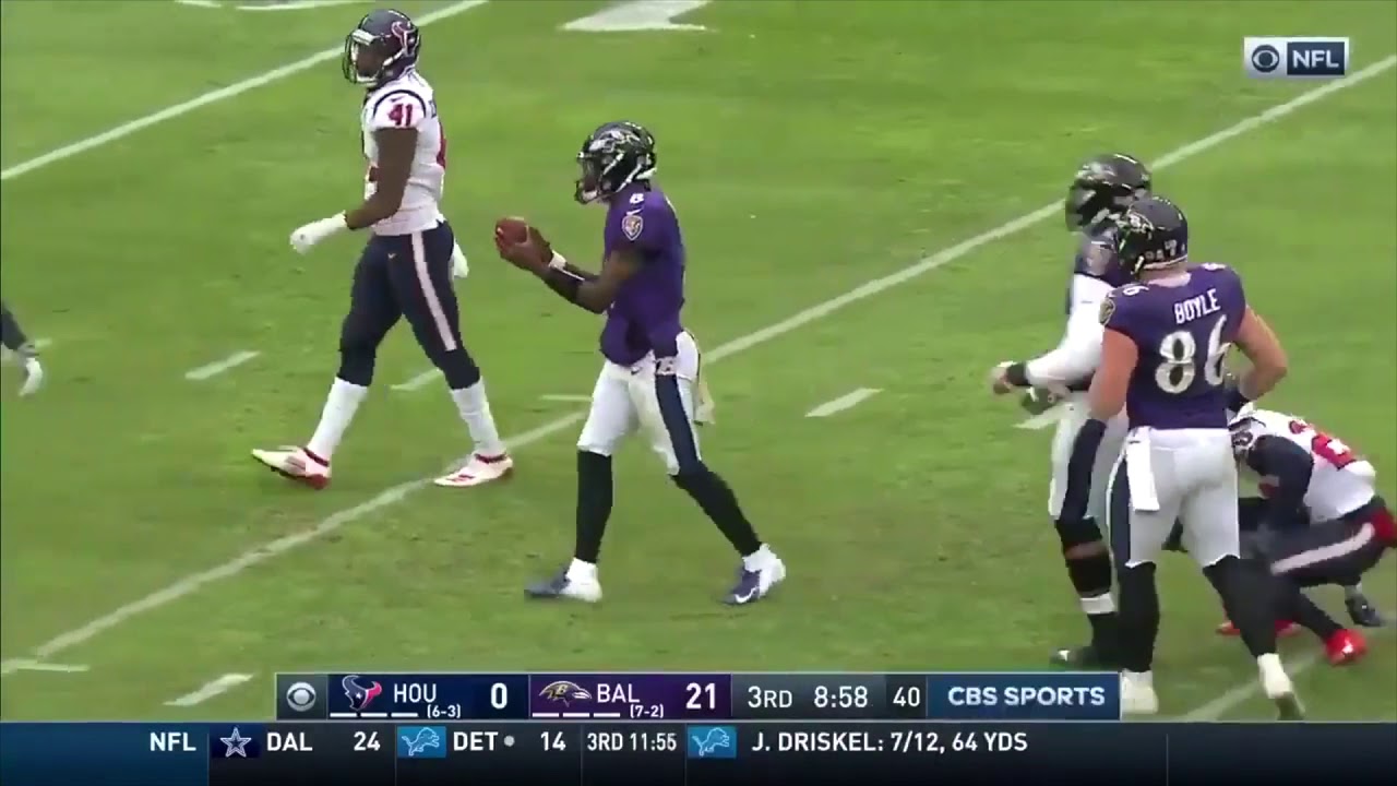 Lamar Jackson Longest Rushes