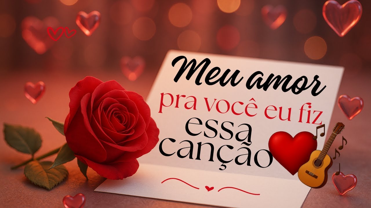 MENSAGEM PARA NAMORADA | QUERO SER O TEU URSINHO APAIXONADO 😍 LINDA CANÇÃO DE AMOR