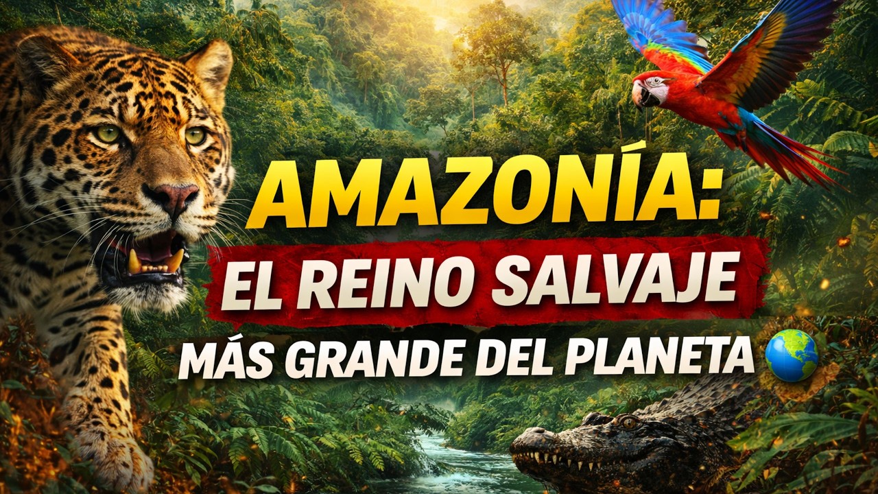 Lo Más Salvaje de la Amazonia | Documental en 4K