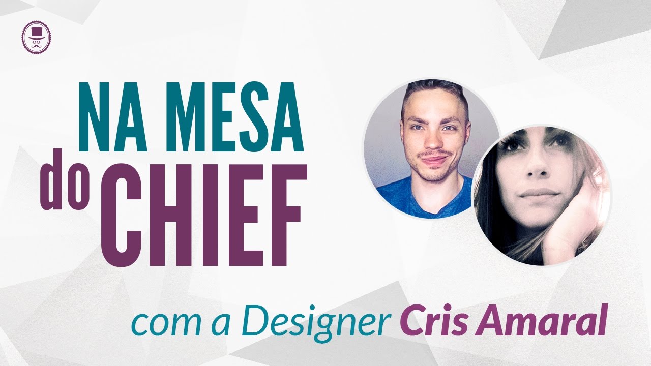 Na mesa do Chief  - David Arty com a Designer Cristiane Amaral