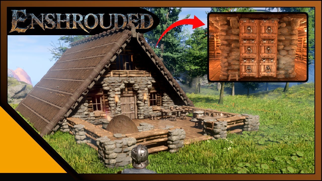 Enshrouded: Tiny Starter Base - A Frame House (Build Guide)