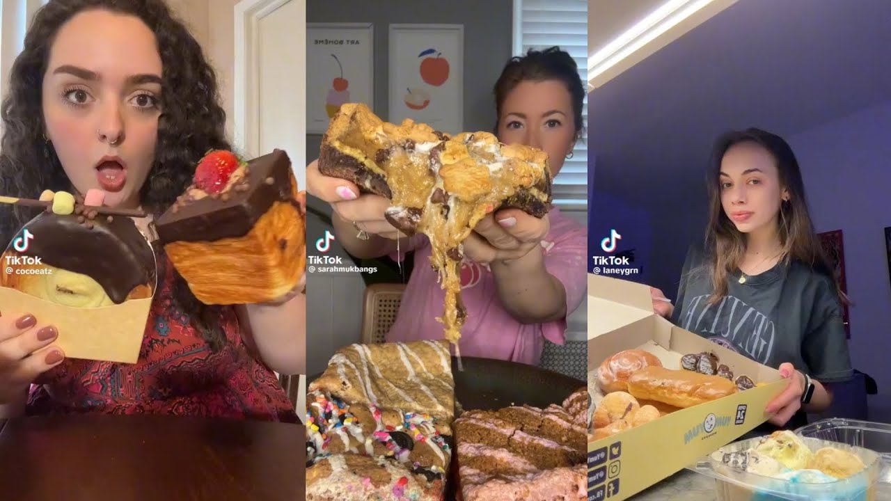 DESSERT MUKBANG | TIKTOK FOOD COMPILATION