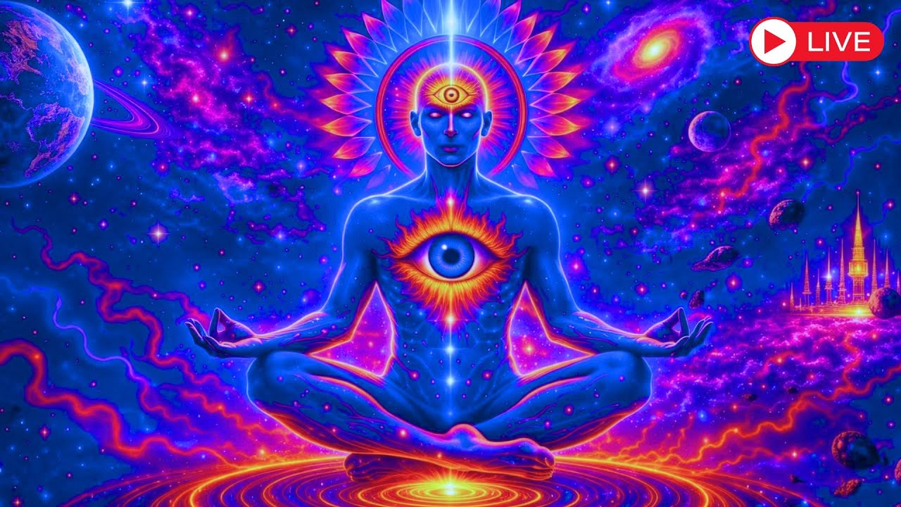 DMT Activation Frequency🌌Pineal Gland Detox & Third Eye Opening | Remove All Negative Energy (432Hz)