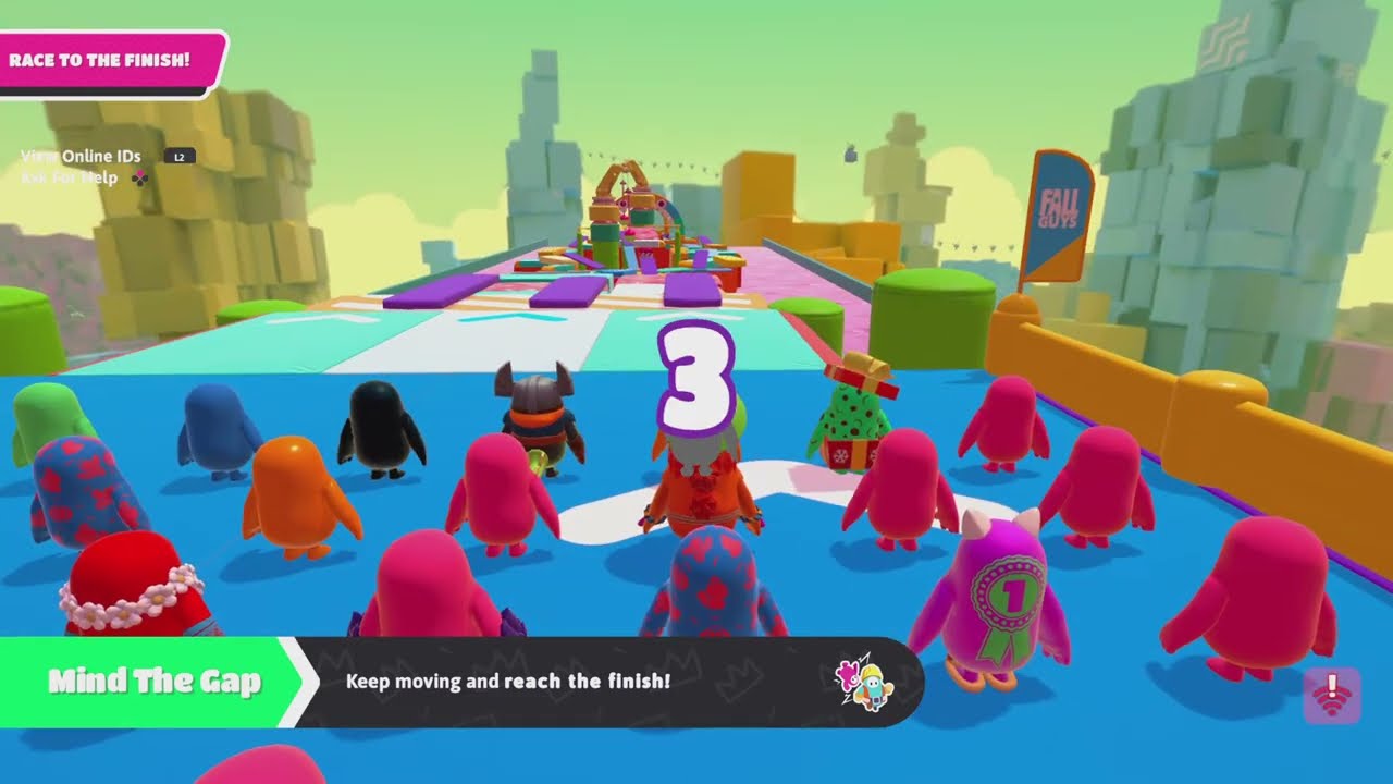 Fall Guys First time playing it ( It was great, funny and wonderful)