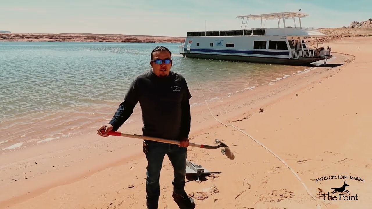 How To Anchor Antelope Point Marina Rental Houseboat On Lake Powell