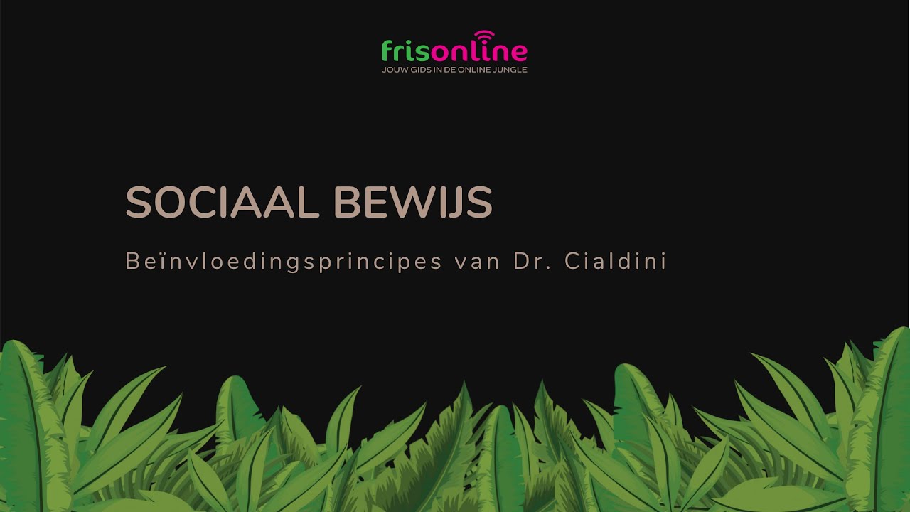 Meer online resultaat met be&iuml;nvloeding volgens Dr. Cialdini | Sociaal bewijs