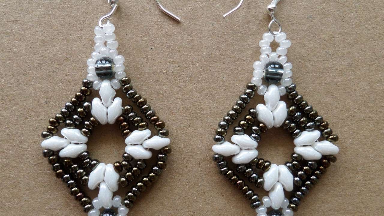 How To Make Sparkling Beaded Earrings - DIY Style Tutorial - Guidecentral