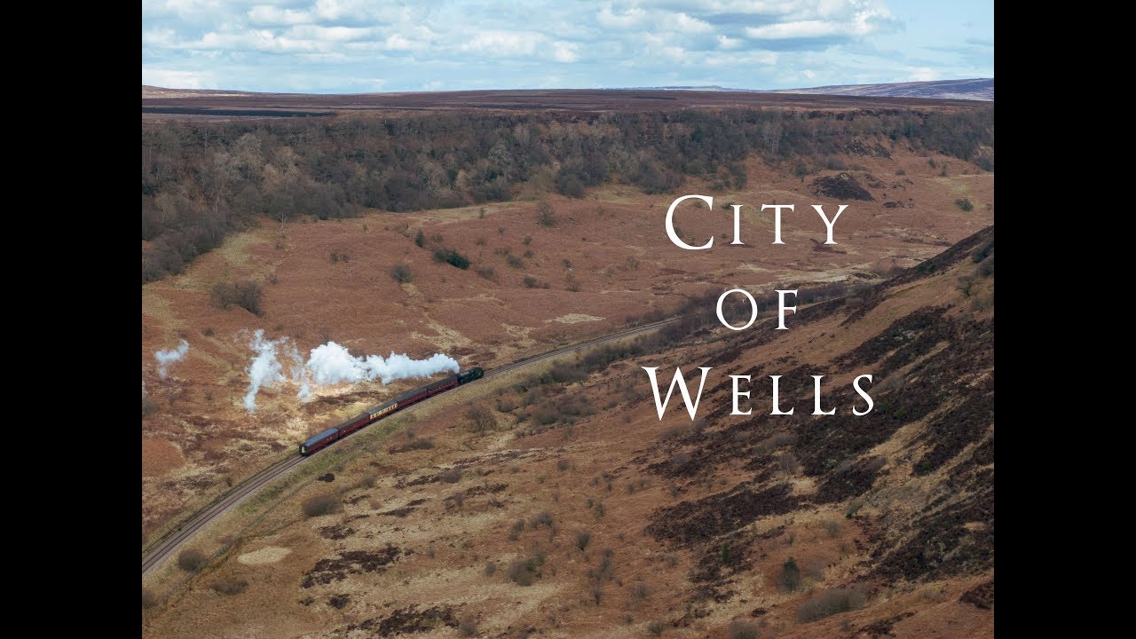 Chasing the City of Wells, North York Moors Railway 4K