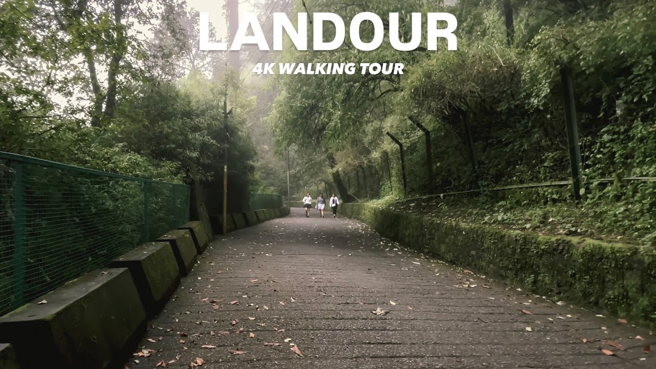 Landour Mussoorie 4K Walking Tour - A Scenic Walk From Char Dukkan To Lal Tibba