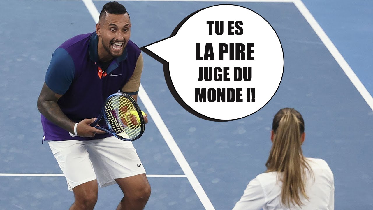 Quand Les Joueurs De Tennis Se Clashent