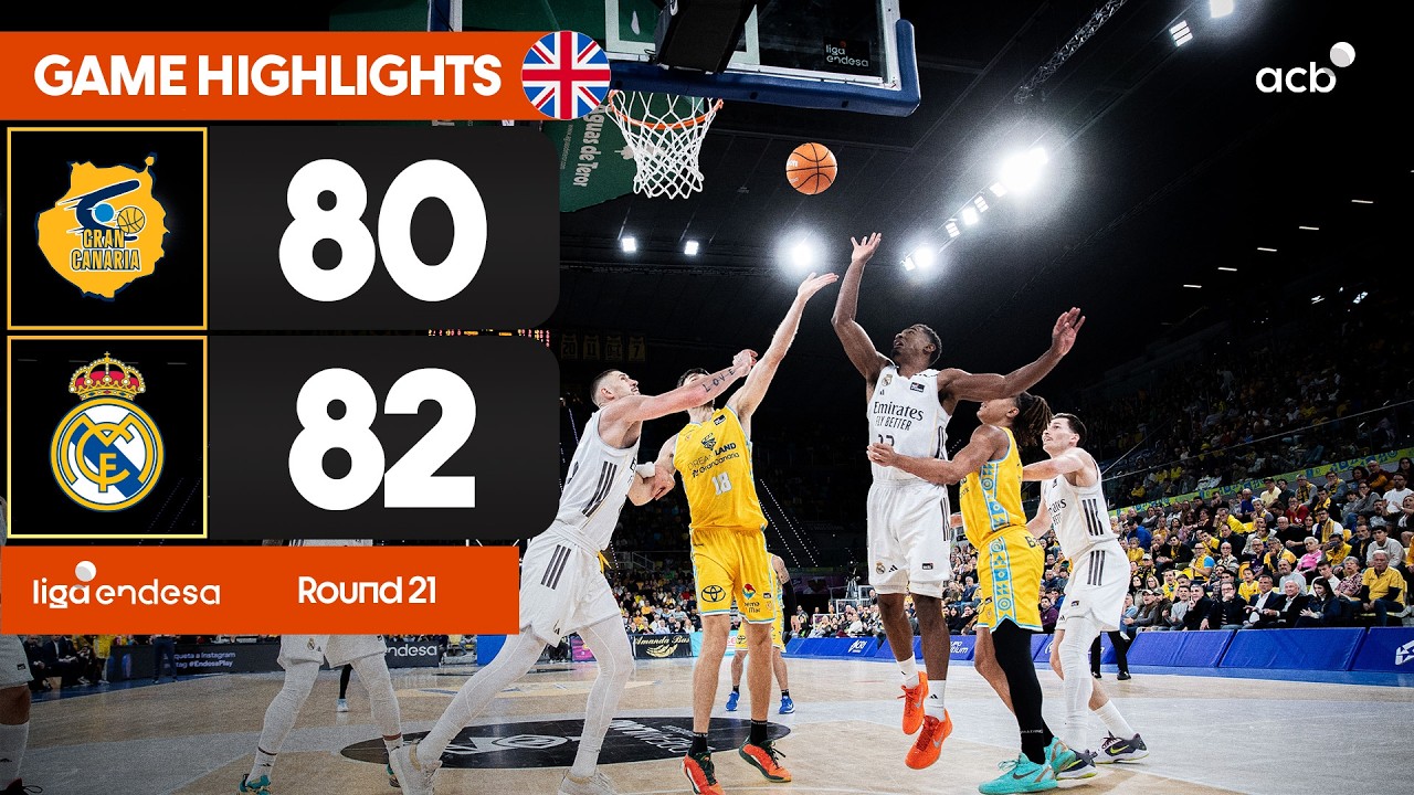 Dreamland Gran Canaria - Real Madrid (80-82) GAME HIGHLIGHTS | Liga Endesa 2025-26