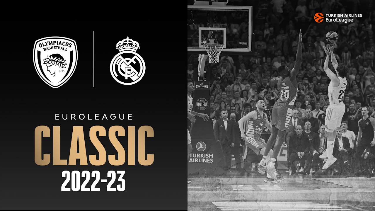 Real Madrid - Olympiacos FINAL in Kaunas 2022/23 | EUROLEAGUE CLASSIC GAME