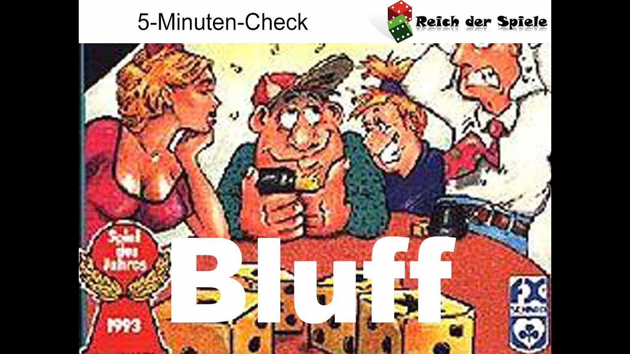 Rezension: Bluff (Spiel des Jahres 1993) im 5-Minuten-Check