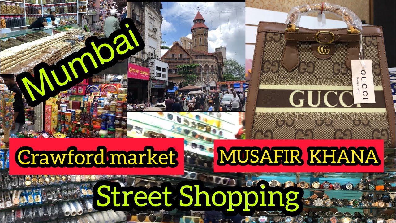 Mumbai Crawford Market Shopping 2023 | Mumbai Musafir Khana Shopping 2023 | Mumbai Shopping Street
