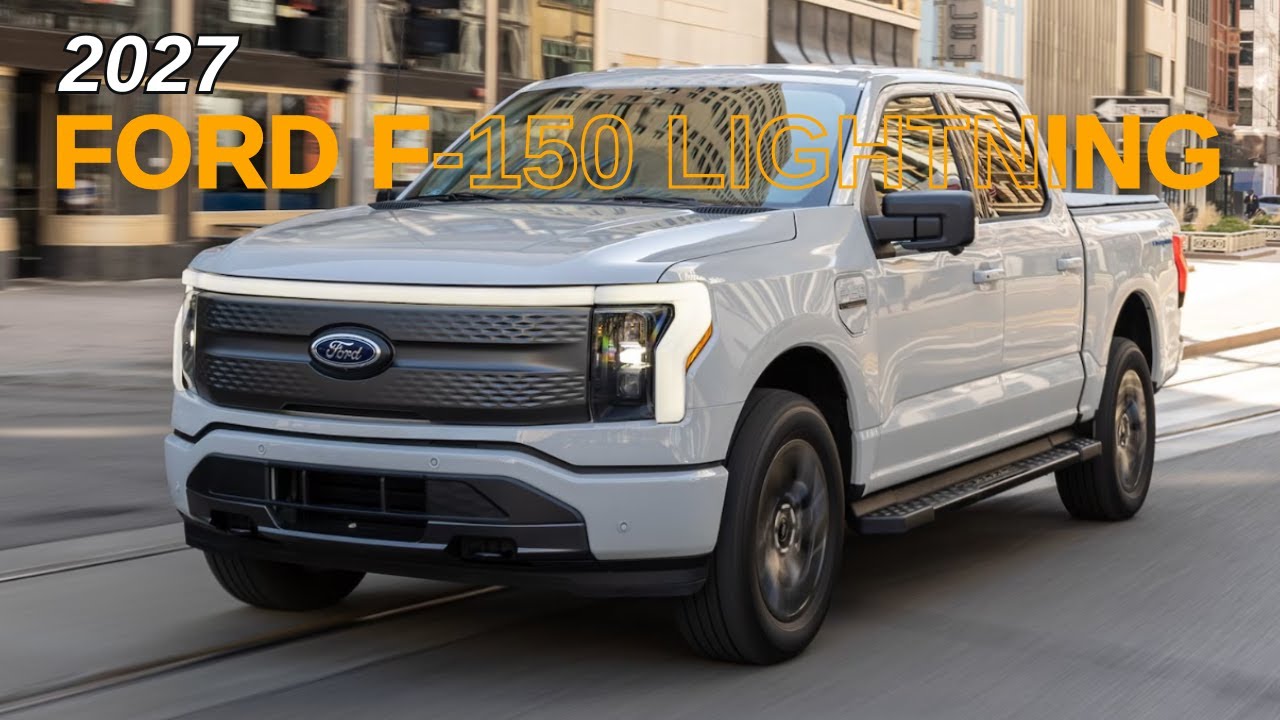 Ford F-150 Lightning EREV 2027 года | Будущее электрогрузовиков с увеличенным запасом хода